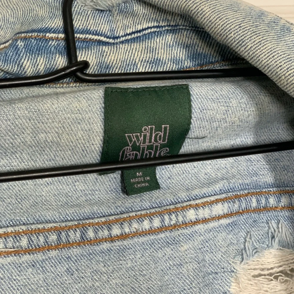 Distressed Denim Jacket - Picture 2 of 3